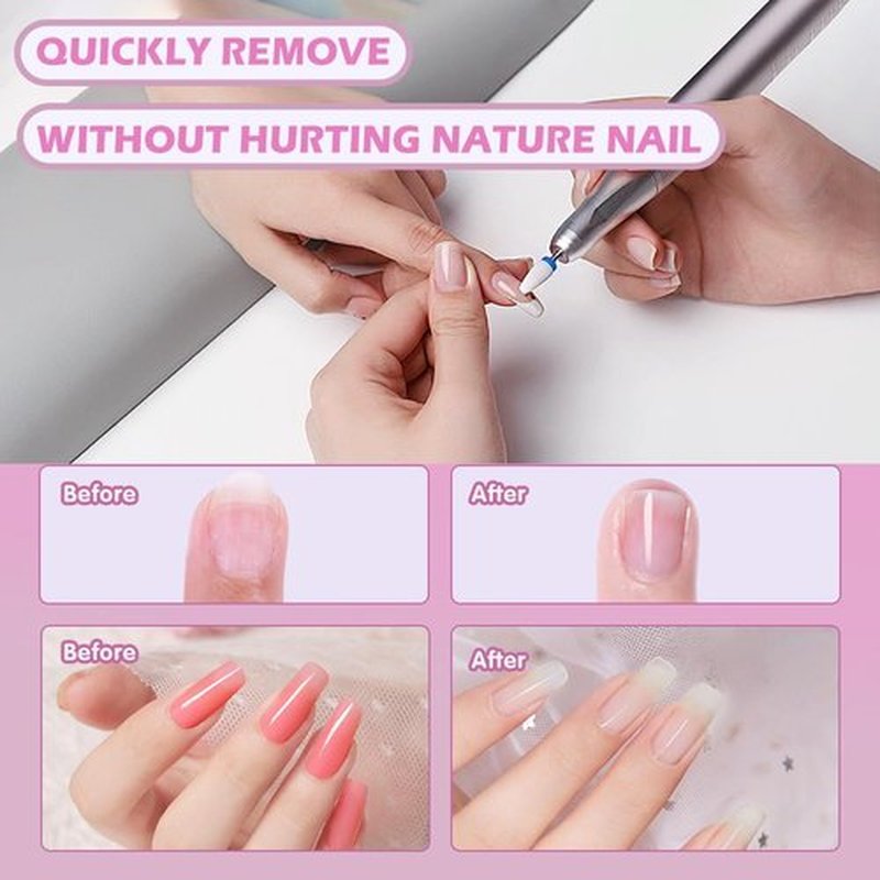 21pcs Nail Drill Bits Sets, 3/32 Inch Cuticle Electric Nail File and Ceramic Acrylic Gel Nail Bit Kit, Acrylic Nail Art Tools, Carbide Remover Bits for Manicure Pedicure, Home Salon