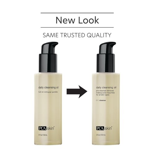 PCA SKIN Daily Cleansing Oil - Deep Pre-Cleansing Facial Oil for Radiant Skin | 5 oz