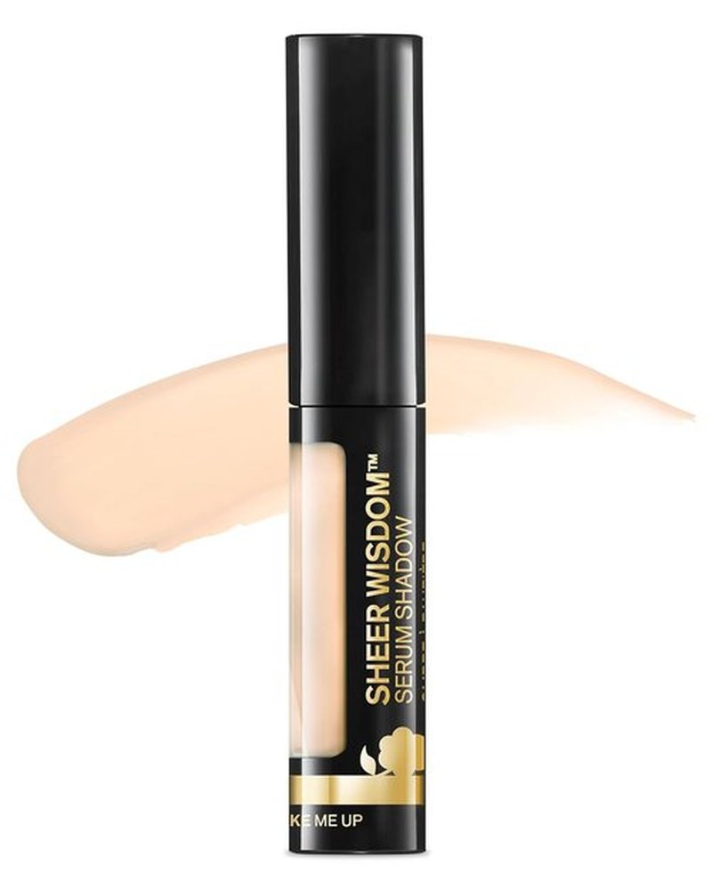 butter LONDON Sheer Wisdom Serum Liquid Eyeshadow - 2-In-1 Satin Matte Primer for Hooded Eyes | Hydrating, Crease-Free Coverage, 0.13 Oz