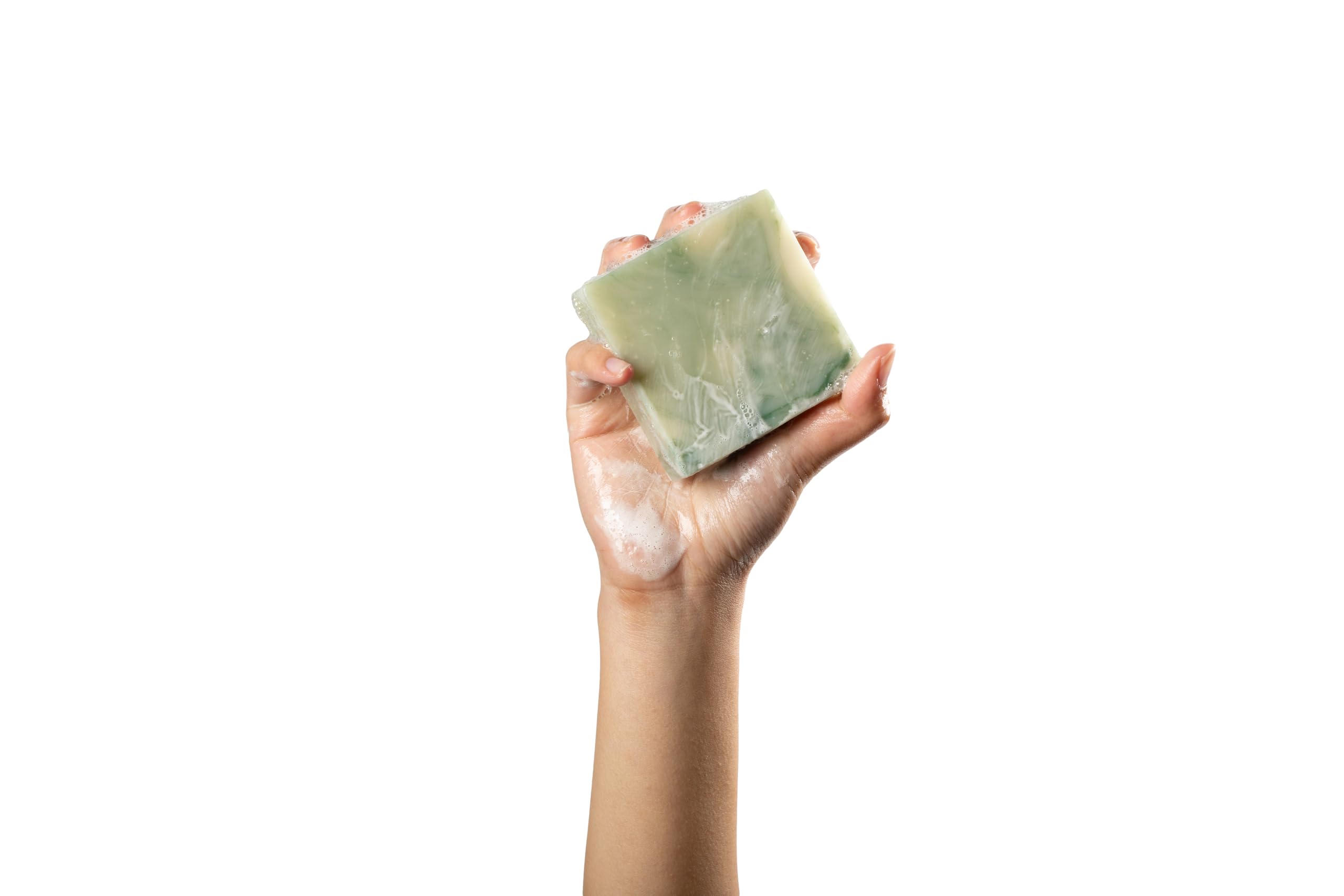 FORESTBORN Buzz Blocker All Natural Outdoor Bar Soap, 5 oz – Citronella, Basil & Bergamot Blend | Fresh Skin, Fewer Bites