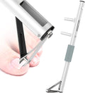 JoNeighbors Long Handled Toenail Clippers, Ergonomic Wide Jaw Opening, Ideal for Thick Nails, Seniors, Overweight, Arthritis Sufferers, Easy Reach Pedicure Clippers (S for 20in)