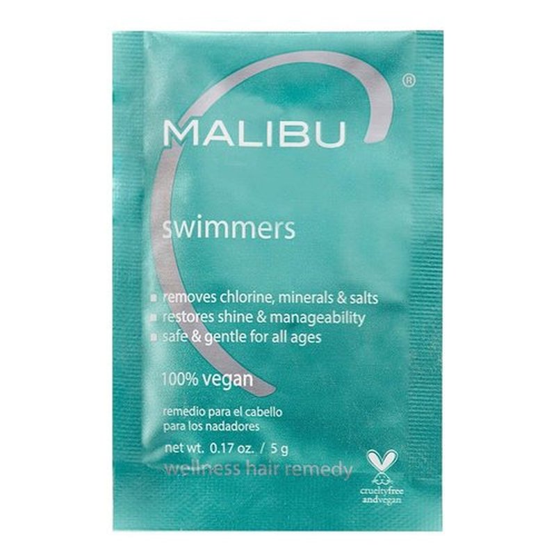 Malibu C Swimmers Wellness Hair Remedy - Protects Against Chlorine Discoloration | Hydrating Vitamin C Complex