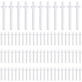 50 Pieces Nose Wax Sticks Applicators Plastic Wax Rod Wand Strips Nostril Cleaning Removal for Men Women Cleaning Nostrils Nasal and Removing Hair