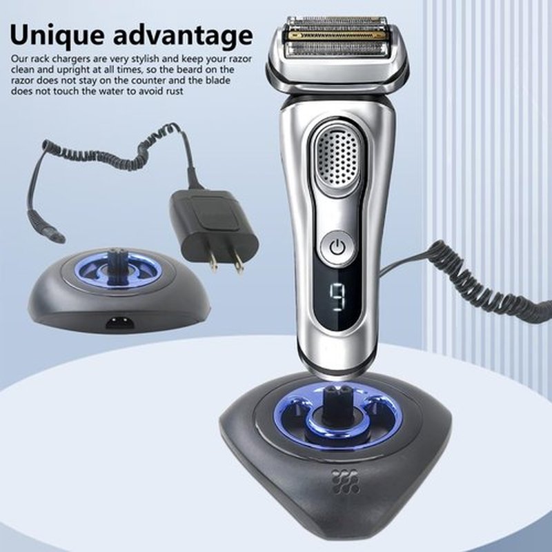 Braun Electric Razor Charger - Replacement Charging Stand for Series 3, 5, 6, 7, 8, 9 | Durable Design