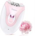 Epilator for Women, Silent Smooth Glide 2-Speed Facial Hair Removal Device, Cordless Rechargeable Hair Remover for Face, Legs, Bikini, Arms