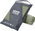 Rainleaf Microfiber Towel - Quick Dry, Super Absorbent & Ultra Compact | Ideal for Travel, Gym & Camping