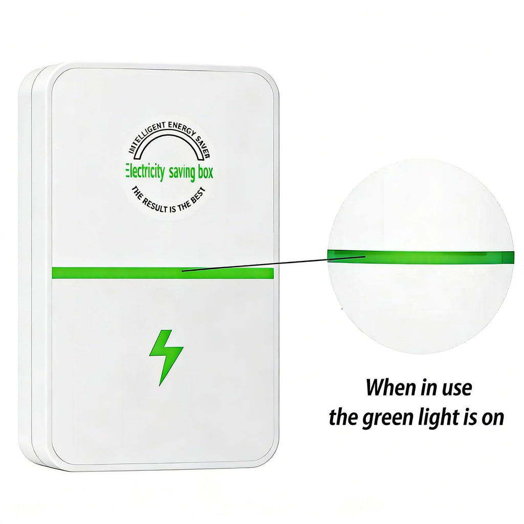 2026 New Electricity Saving Box, Plug in Power Box with US Plug, Regulador De Voltaje para Casa to Reduce Electricity Bill, Power Factor for Household/Offices (6Set)