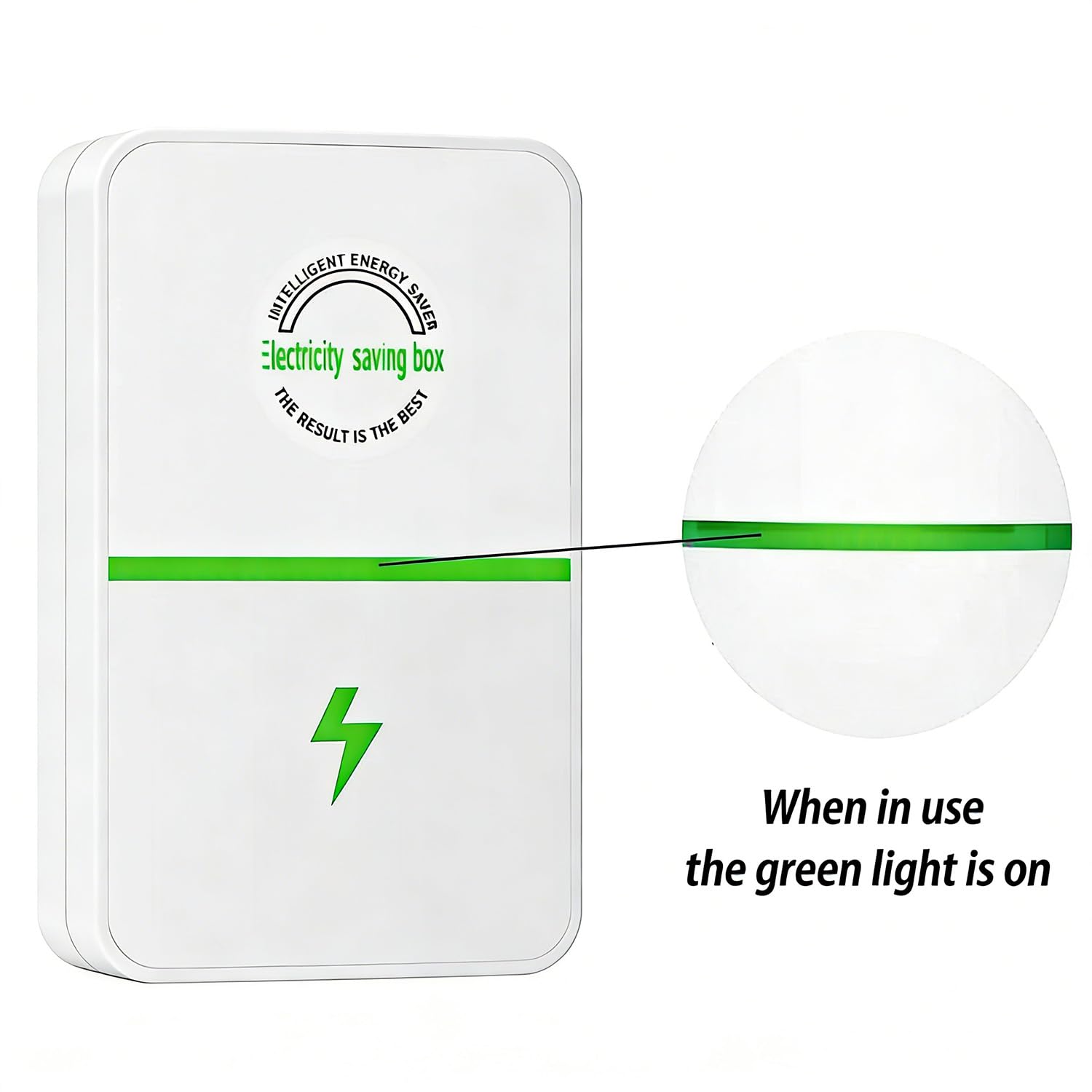 2026 New Electricity Saving Box, Plug in Power Box with US Plug, Regulador De Voltaje para Casa to Reduce Electricity Bill, Power Factor for Household/Offices (6Set)