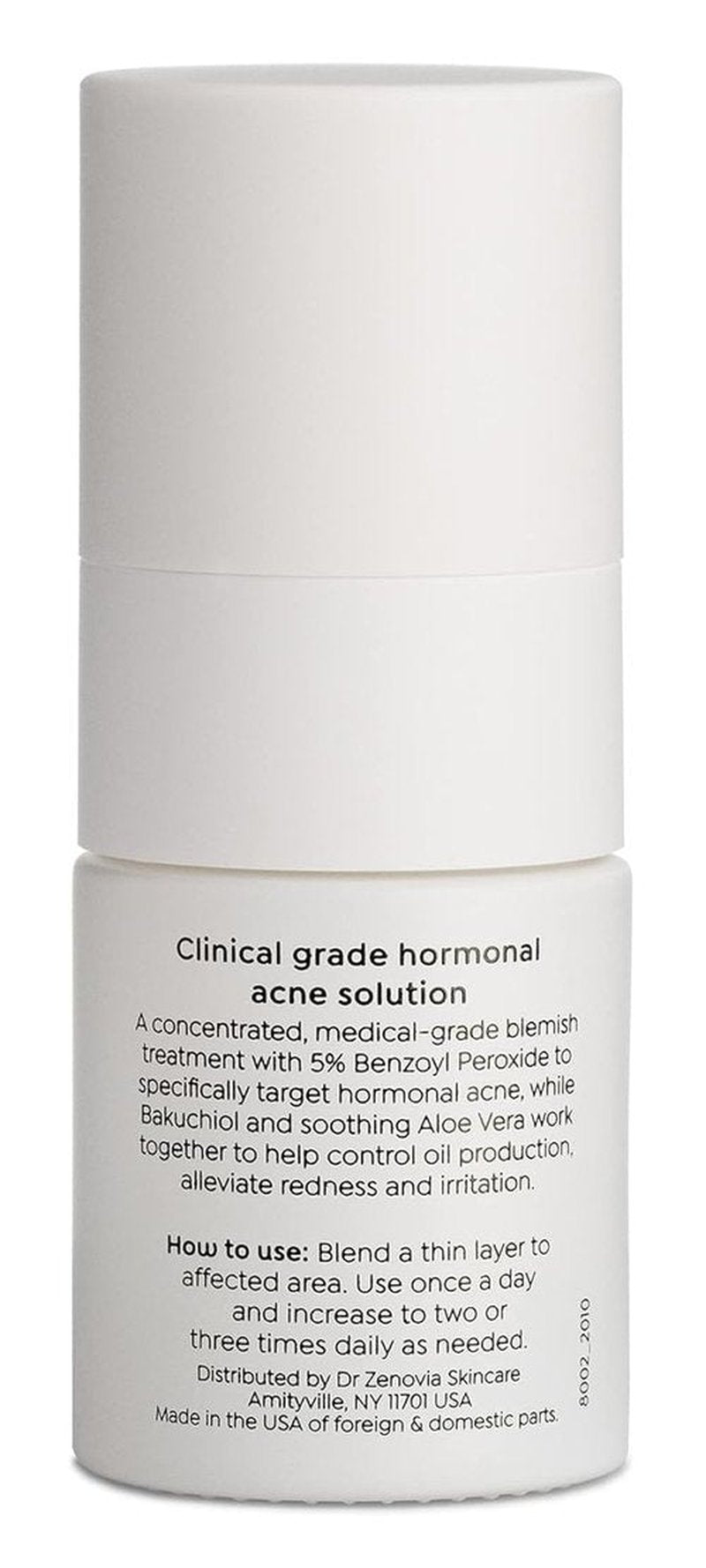 Dr. Zenovia Acne Spot Treatment - 5% Benzoyl Peroxide Formula for Clear Skin