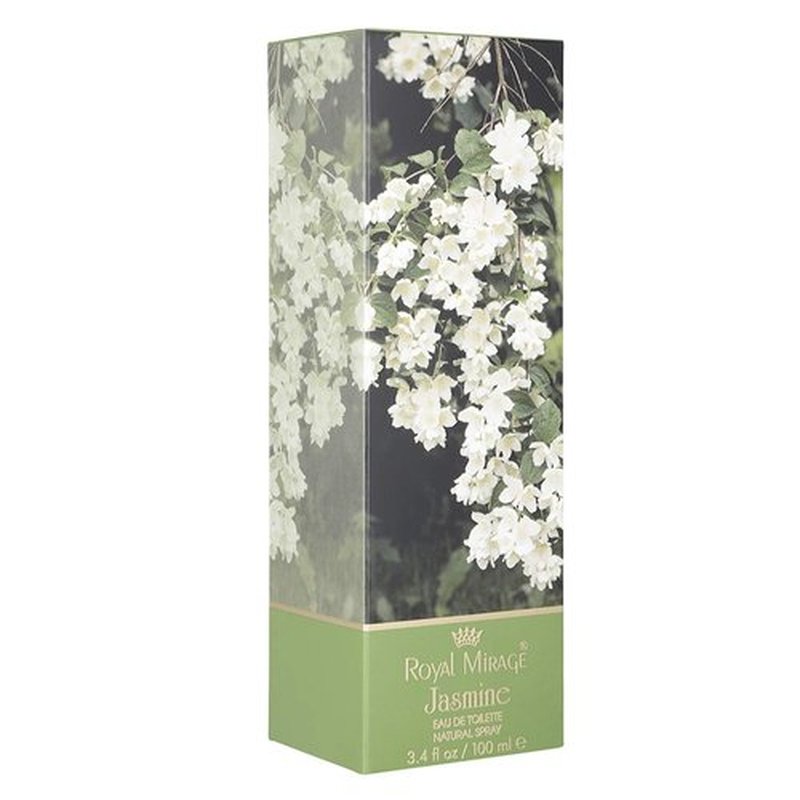 Royal Mirage Jasmine Eau de Toilette for Women - Premium Floral Perfume 100ml | Long-Lasting Fresh Fragrance