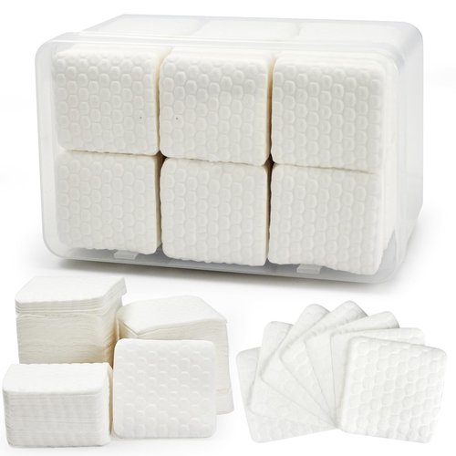 1000PCS Lint Free Nail Wipes- Wavy Pattern Nail Polish Remover Pads- Lint Free Wipes for Nail Polish, Eyelash Extensions, Nail Art- Prep Wipes for Manicure and Pedicure