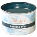 Too Naked Hair Removal Azulene Wax, Dolce Series, Extra Creamy, Gentle, Calming, Transparent Wax, Fragrance Free, 14 oz. (Pack of 12)