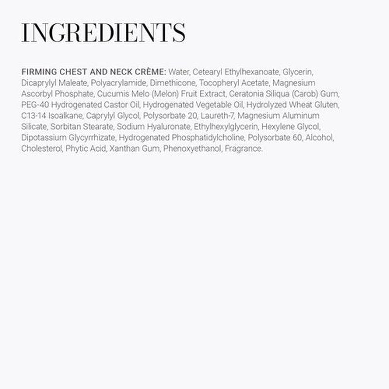 Meaningful Beauty Firming Chest & Neck Crème - Tightening Treatment with Vitamin C & Hyaluronic Acid | 1.7 Ounce