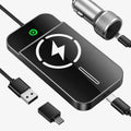 Wireless CarPlay Adapter with Magnetic 15W Fast Charging for iPhone 17/16/15/14/13/12 Series – Wired to Wireless CarPlay Converter, Seamless Auto-Reconnect Plug & Play