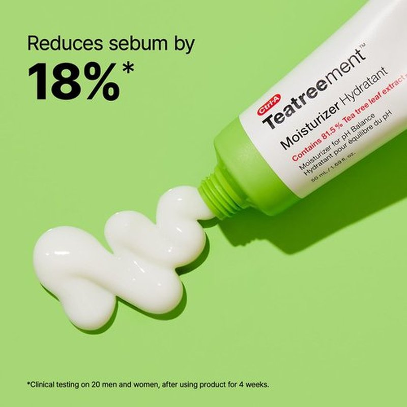 Dr.Jart+ Teatreement Korean Face Moisturizer for Oily Skin with Niacinamide and Glycerin | Korean Skin Care, 1.69 Fl Oz
