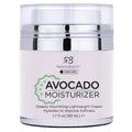 Radha Beauty Glow Boosting Avocado Moisturizer, 1.7 fl oz. for Face, Neck, Decollete - Super Moisturizing Facial Lightweight Cream