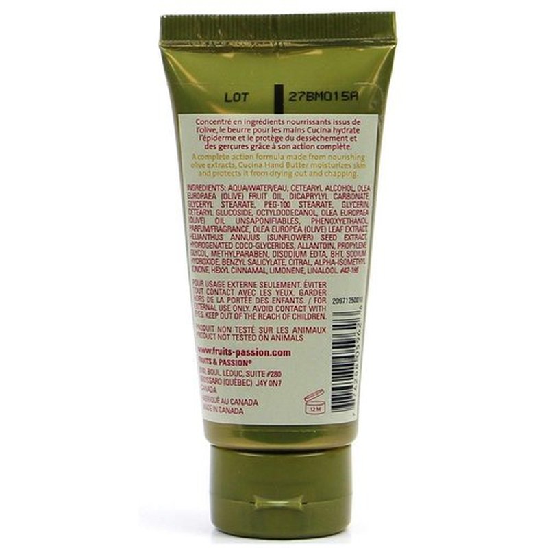 CUCINA Nourishing Hand Butter - 2 oz. - Sanguinelli Orange Fennel