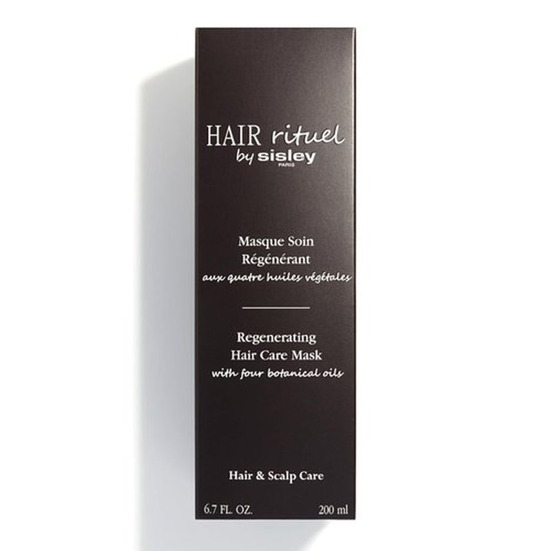 Sisley Paris Hair Rituel Regenerating Hair Care Mask - 200 mL | Intensive Treatment for Damaged Hair - Nourishing Botanical Oils