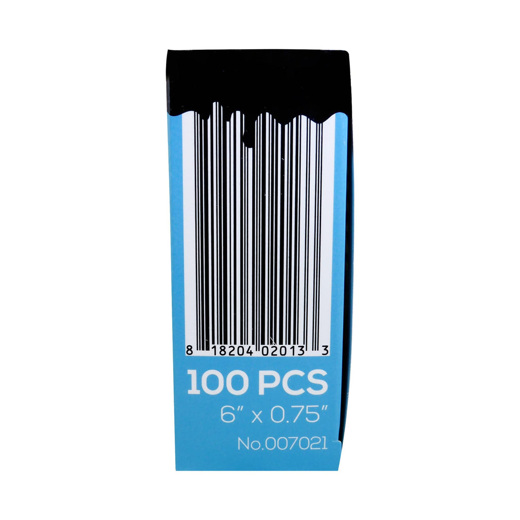 Waxness Wooden Waxing Spatulas 100 Pcs – Rounded Applicator Sticks, for Body & Precision Waxing, Disposable Birchwood – Professional Use