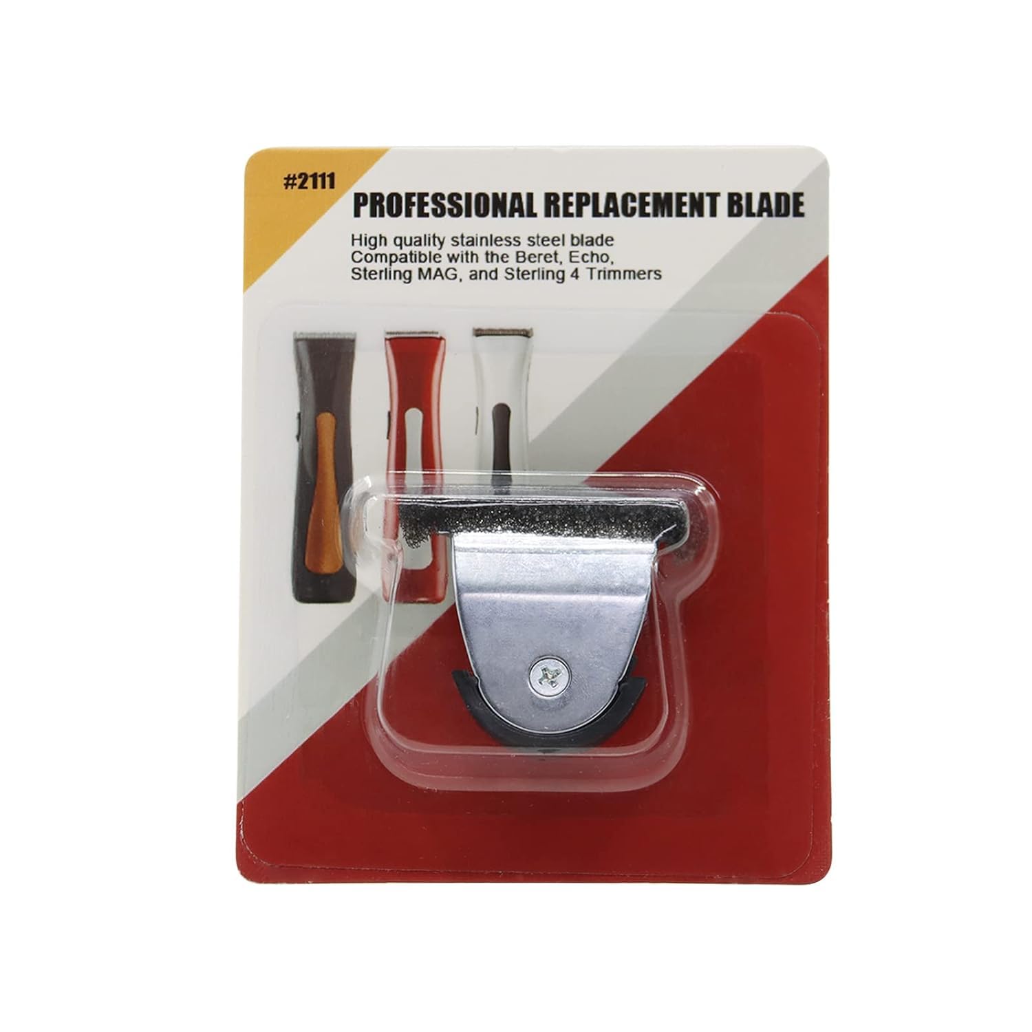 3PCS Mag Timmer Blade Replacement 2111 Blades Compatible with Wahl Sterling Mag Trimmers 8841/8143 /8700,Fits Sterling Mag 8779 and Beret 8841 Trimmer