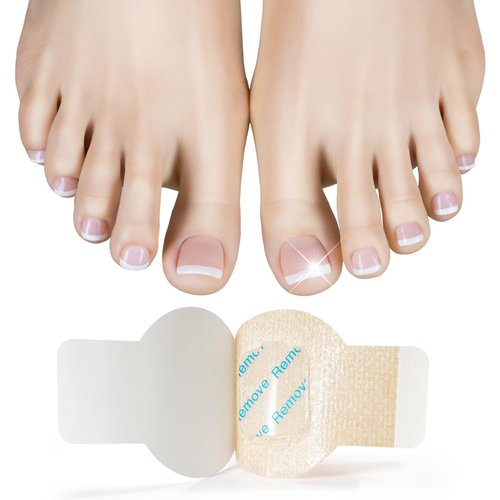 Nail Treatment Patches, 21 Pcs Discolored Thickened Nails Repair, 8 Hour Nightime Nail Renewal Waterproof for men women