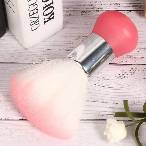 Ktsxxops Barber Brush Neck Duster, Broken Hair Sweep Brush Hairdressing Broken Hair Cleaning for Barber Shop, Versatile Nail Dust
