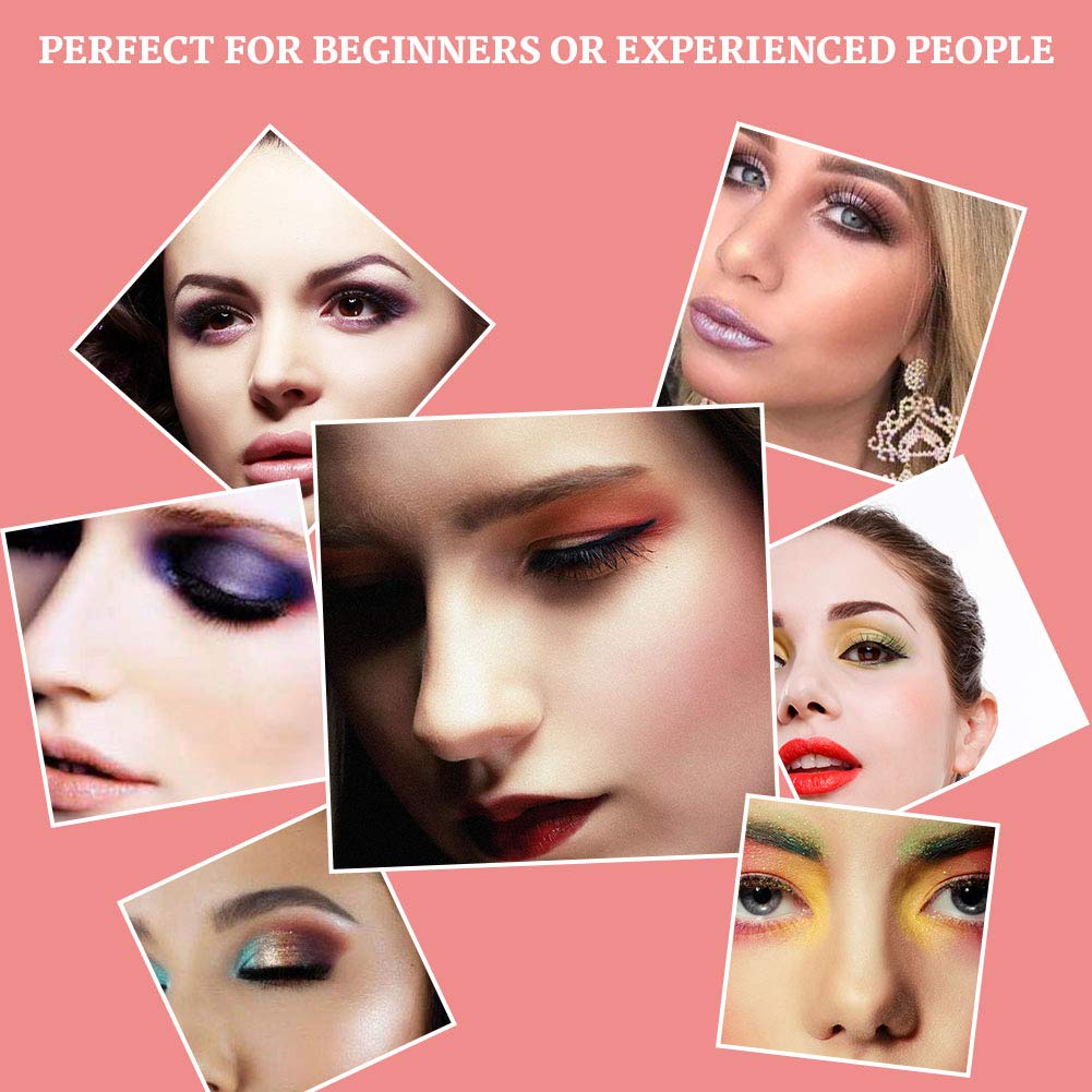 Silicone Eyeshadow Stamp Crease Applicator, Reusable Flexible Eye Shadow Tool for Smokey & Makeup, Easy Makeup Stencil for Beginners, Party Wedding Daily Use
