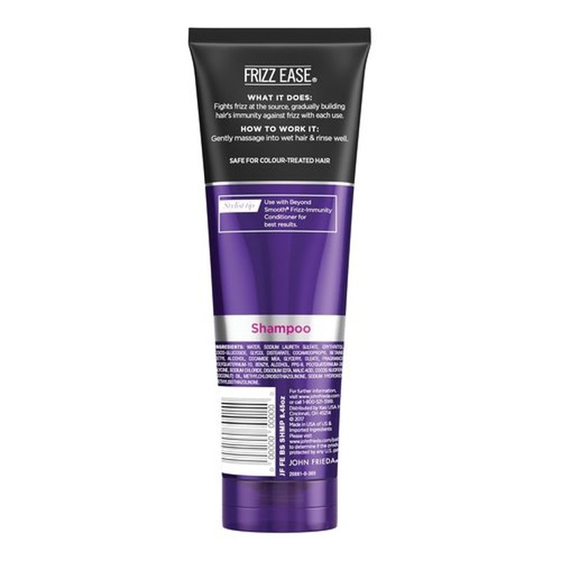 John Frieda Frizz-Immunity Shampoo - Anti-Frizz & Humidity Control with Pure Coconut Oil | 8.45 Ounces