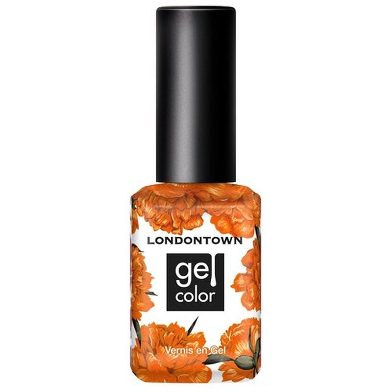 LONDONTOWN UV/LED Gel Nail Polish - Long-Lasting, Chip-Resistant Orange Color - 0.40 Fl Oz