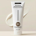 HygieneLab Mineral Sunscreen SPF 50 – Invisible Sheer Finish, Rated Excellent on Yuka, Zinc Oxide, Broad Spectrum UVA/UVB Protection, Reef Safe, Aloe Vera & Shea Butter Hydration (Large 6 oz)