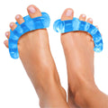 YogaToes® Classic for Women - Small Fits 7 and up Sapphire Blue: Toe Stretcher & Toe Separator. Fight Bunions, Hammer Toes, Foot Pain & More!