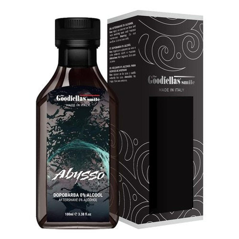Goodfellas' Smile Soothing Alcohol-Free Aftershave Splash - Fresh Citrus & Floral | 100 ml (3.38 oz)