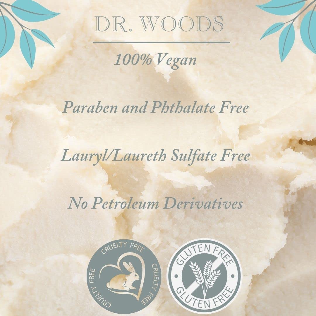 Dr. Woods Unscented Baby Mild Bar Soap with Organic Shea Butter for Sensitive Skin, 5.25 Ounce (Pack of 1)