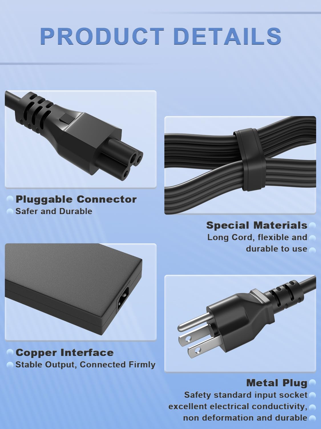 SLRIOYS 230W AC Charger Compatible with Acer Nitro 5 7 14 16 17 18 AN18-61 AN16 AN17 AN515 AN517 AN14-41 Predator Helios Neo 14 16S 300 PHN14 PHN16S-71 Triton 14 16 Laptop