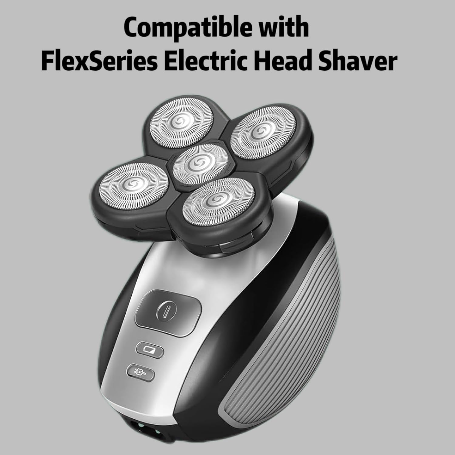 Pro 5 Replacement Blades Compatible with Freebirds Bald Head Shavers