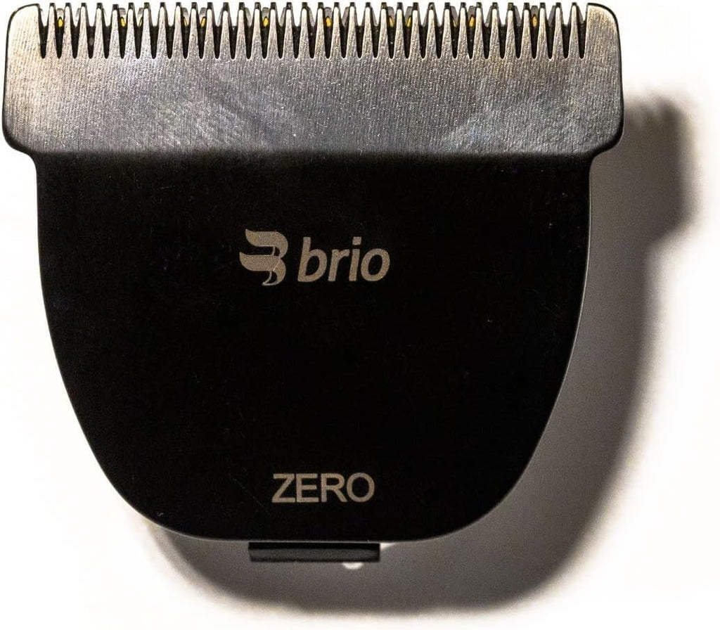Brio Beardscape V2 Black Bundled with Zero Blade & Body Blade, Featuring Adjustable Ceramic Blade & Length Guards, a Complete Kit for All Your Grooming Needs