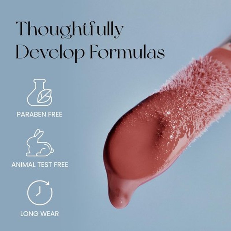 Peripera Ink Glasting Lip Gloss, Non-Sticky, Gloss Shine, 4XL Wand for Easy Application, Korean Lip Gloss, Fuller Looking Lips, Buttery Soft, Long Lasting Lip (006 MADE IT)