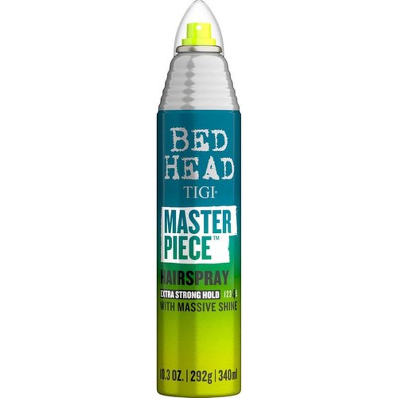 TIGI Bed Head Masterpiece Hair Spray - Extra Hold Frizz Control for Shiny, Glossy Hair | 10.3 oz
