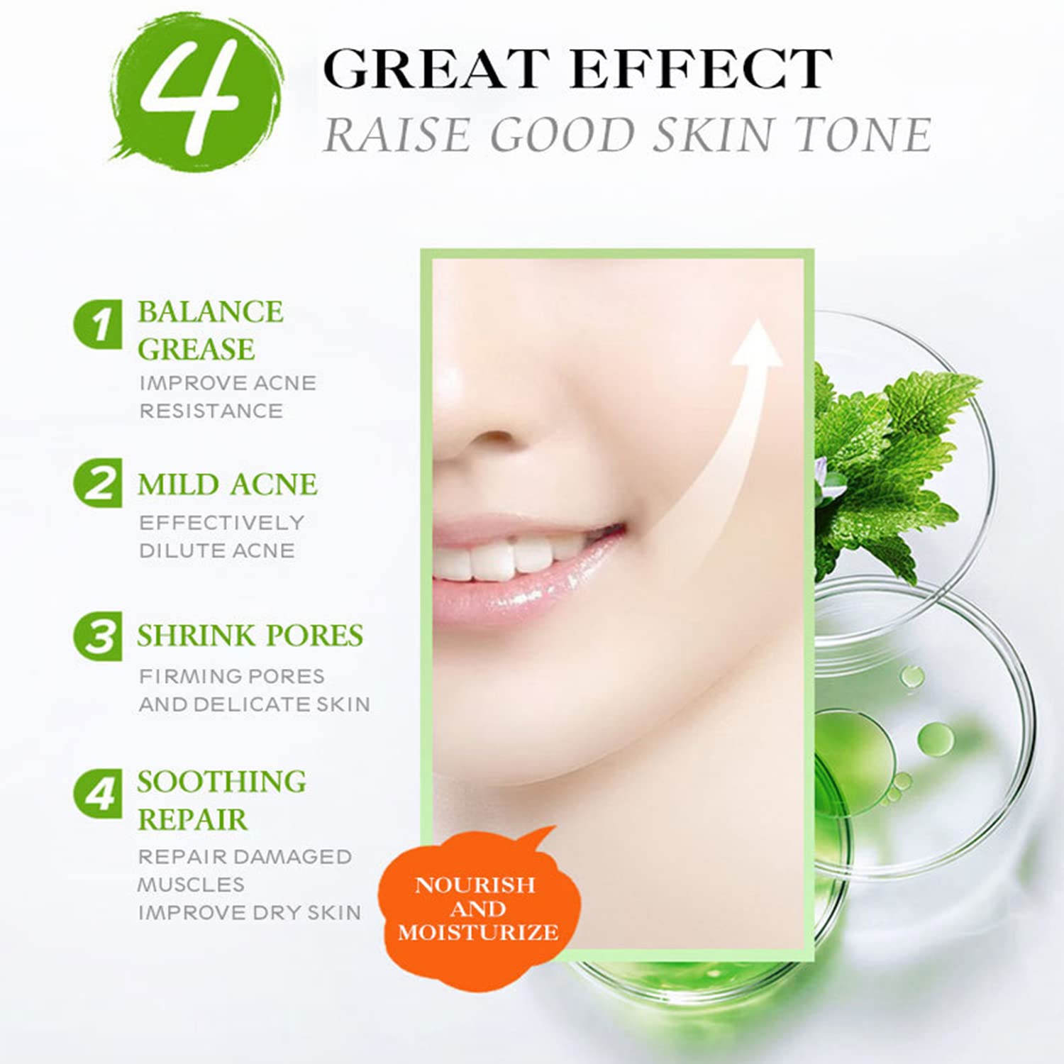 AICHUN BEAUTY Face Acne Cleaning Cream Skin Care Remove Repair Comedone Pimple Acne Face Acne Cream 30ml/1.0fl.oz