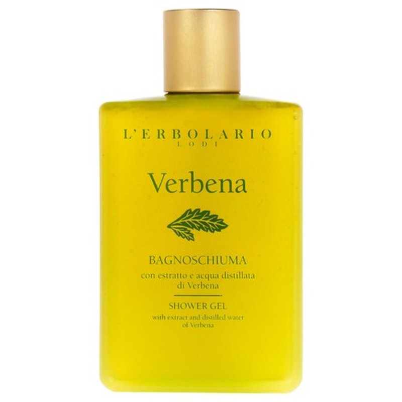 L'Erbolario Shower Gel – Toning and Revitalizing Body Soap with Citrus Floral Scent – Refreshing Body Wash for All Skin Types – Verbena - 8.4 oz