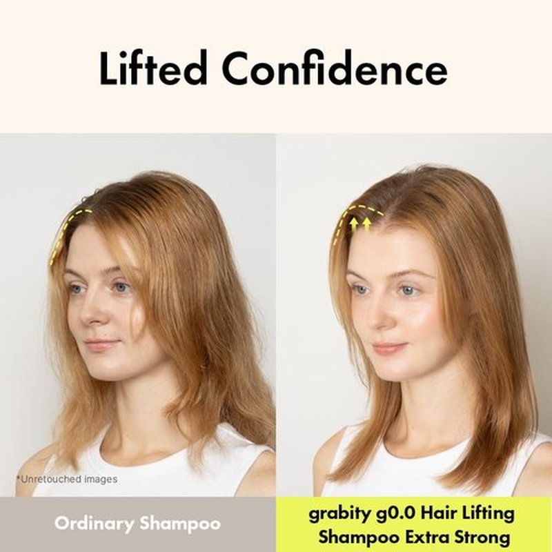 Grabityg0.0 Hair Lifting Shampoo - Extra Strong Formula for Thinning Hair with Biotin & Salicylic Acid | Vegan & Sulfate-Free, 16.06 fl. oz.