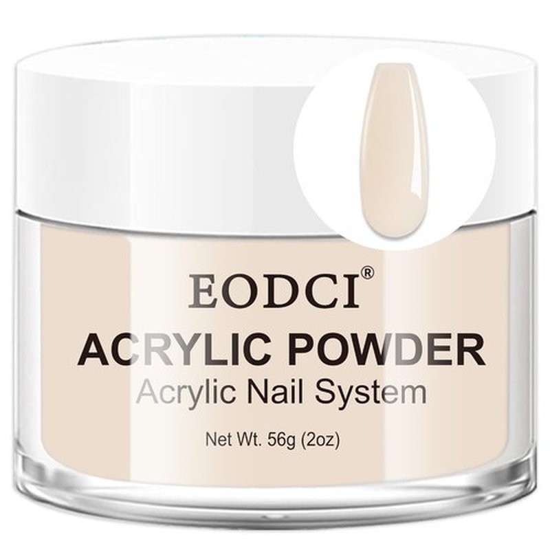 Eodci Acrylic Powder - Cover Pink 56g | Professional Long-Lasting Nail Extension Powder, No Lamp Needed