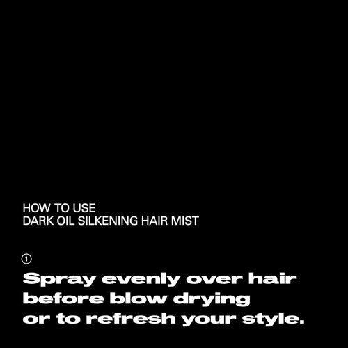 Sebastian Professional Dark Oil Silkening Mist - Fragrant Dry Conditioner with Jojoba & Argan Oil | 4.5 fl oz