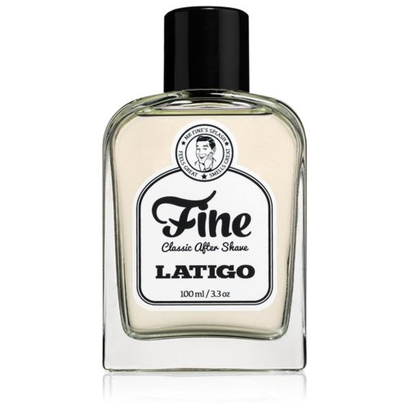 Regine Switzerland Fine Men's Aftershave - Latigo Fragrance, Soothing Post-Shave Balm for All Skin Types, 100ml