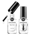 Skiennix Nail Polish Set - Clear Base & Top Coat | Quick-Dry, Vegan, Chip Resistant, 2 Pcs