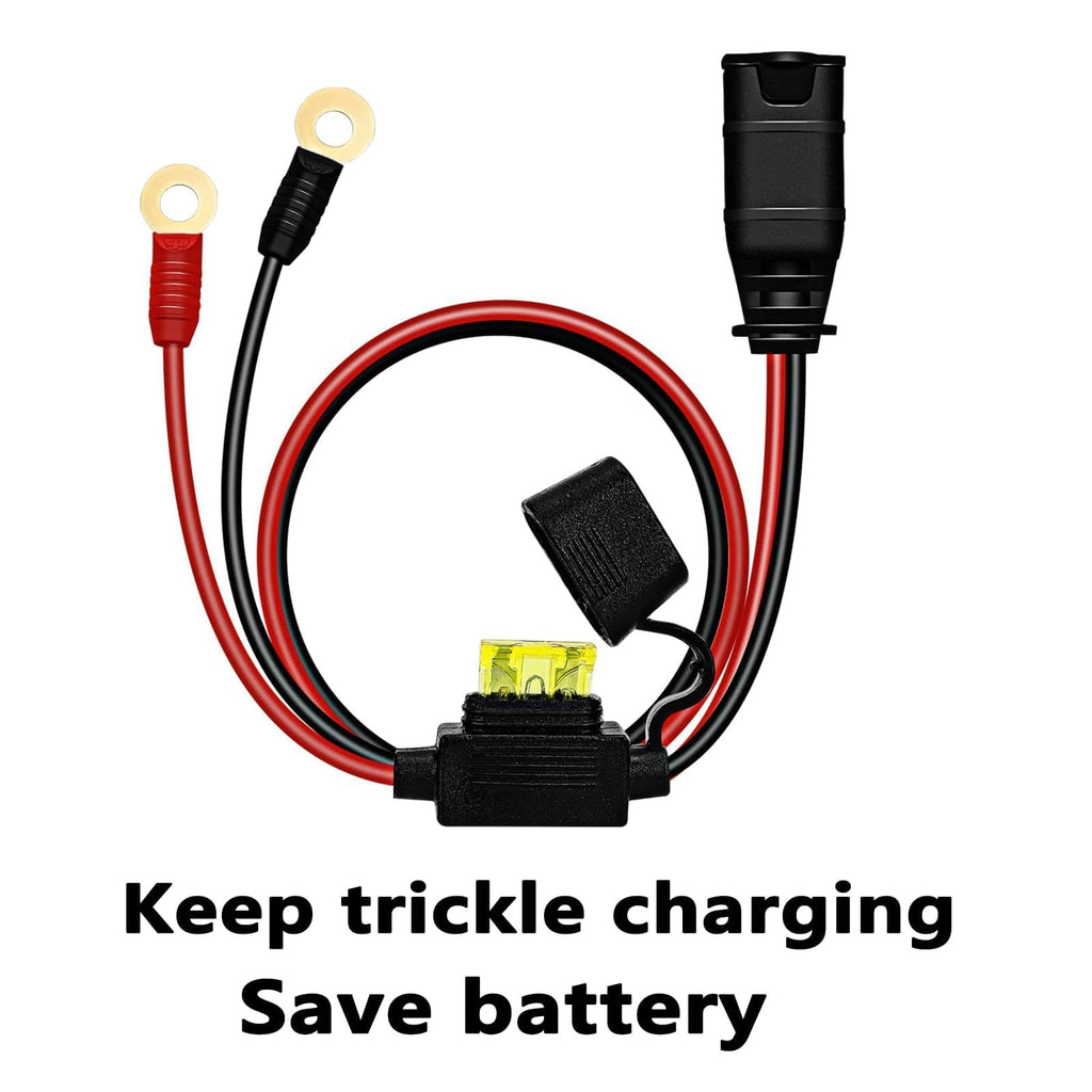 2 PCS M10 XL Eyelet Harness Compatible with NOCO GC008 X-Connect Chargers