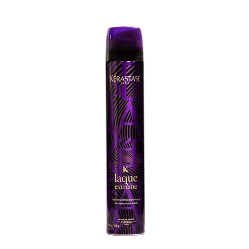 Kerastase Laque Extreme Hairspray - 24-Hour High Hold, Humidity Resistant, UV & Heat Protectant | 9 Oz