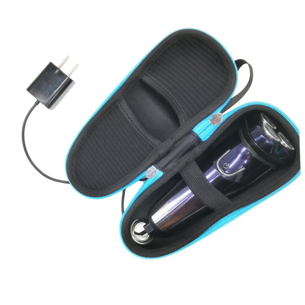 VINTORKY Razor Storage Case Travel Toiletries Organizer Double Zipper Shaver Case