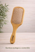 Biovexa Bamboo Hair Brush - Eco-Friendly Design for Smooth, Tangle-Free Hair