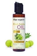 Blise organic Real Amla Oil -100% Pure, Cold Pressed and Natural, For Skin and Hairs, with Brahmi and Moringa, Soil to Oil Certified, No artificial Fragrance, No added Colors, Unrefined, Extra Virgin,